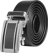 Mio Marino Soft-Flex Genuine Leather Ratchet Belt