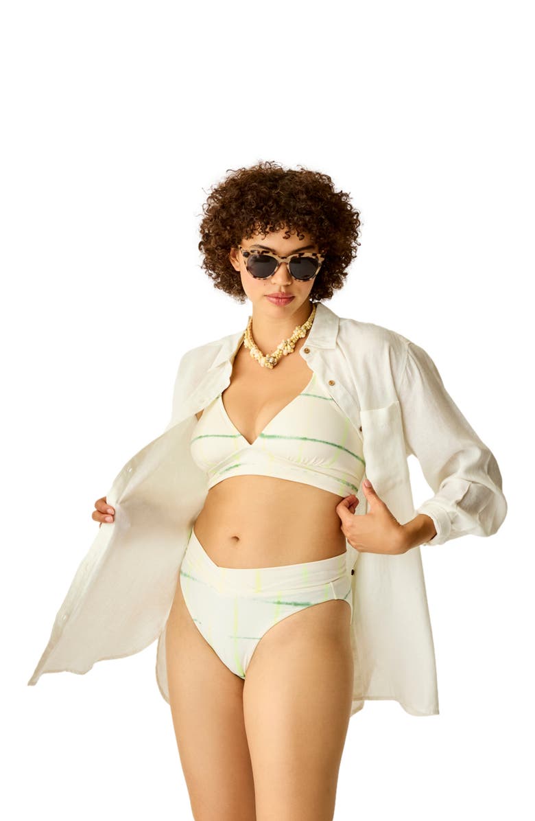 Carve Designs Taylor Linen Tunic, Alternate, color, Cloud Chambray