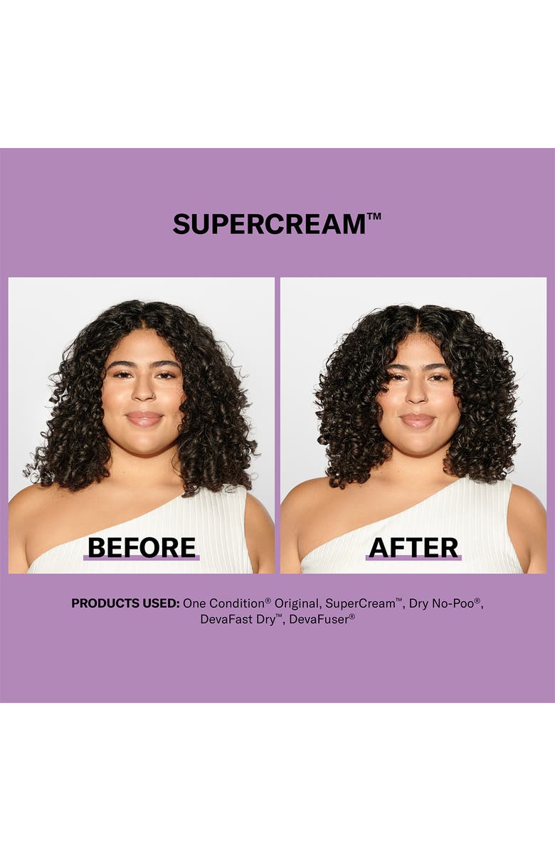 DevaCurl SuperCream<sup>™</sup> Rich Coconut-Infused Definer Cream, Alternate, color, 