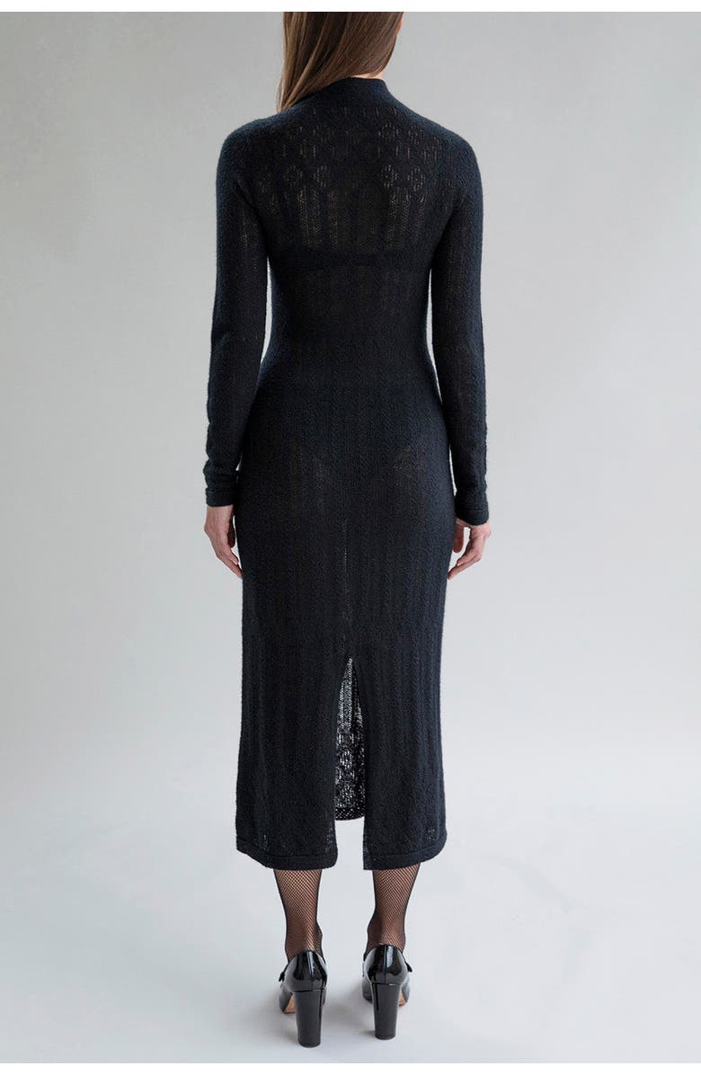 SSKEIN Margot Dress, Alternate, color, Black