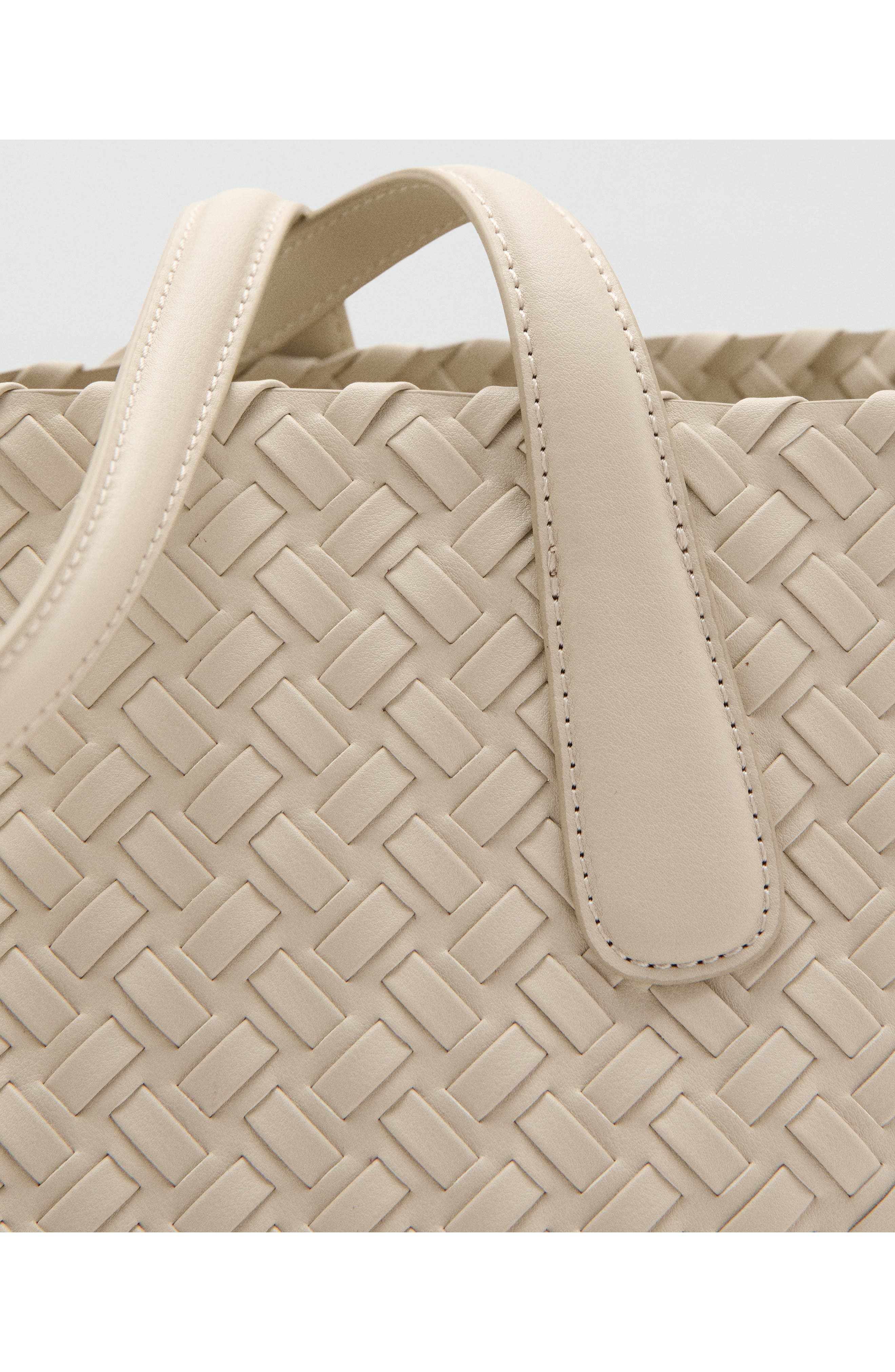 Braided Tote, Alternate, color, OFF WHITE