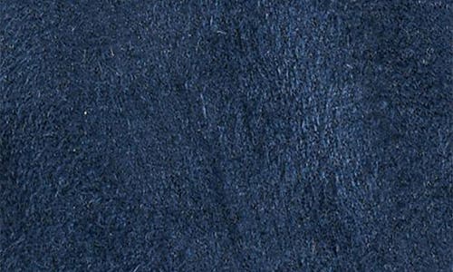 Marcus Adler Faux Suede Bow Gloves In Blue