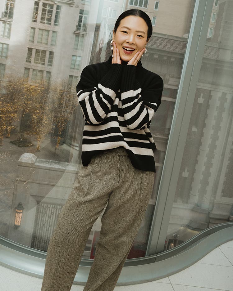 Style Staple 3 Ways to Wear the Striped Sweater