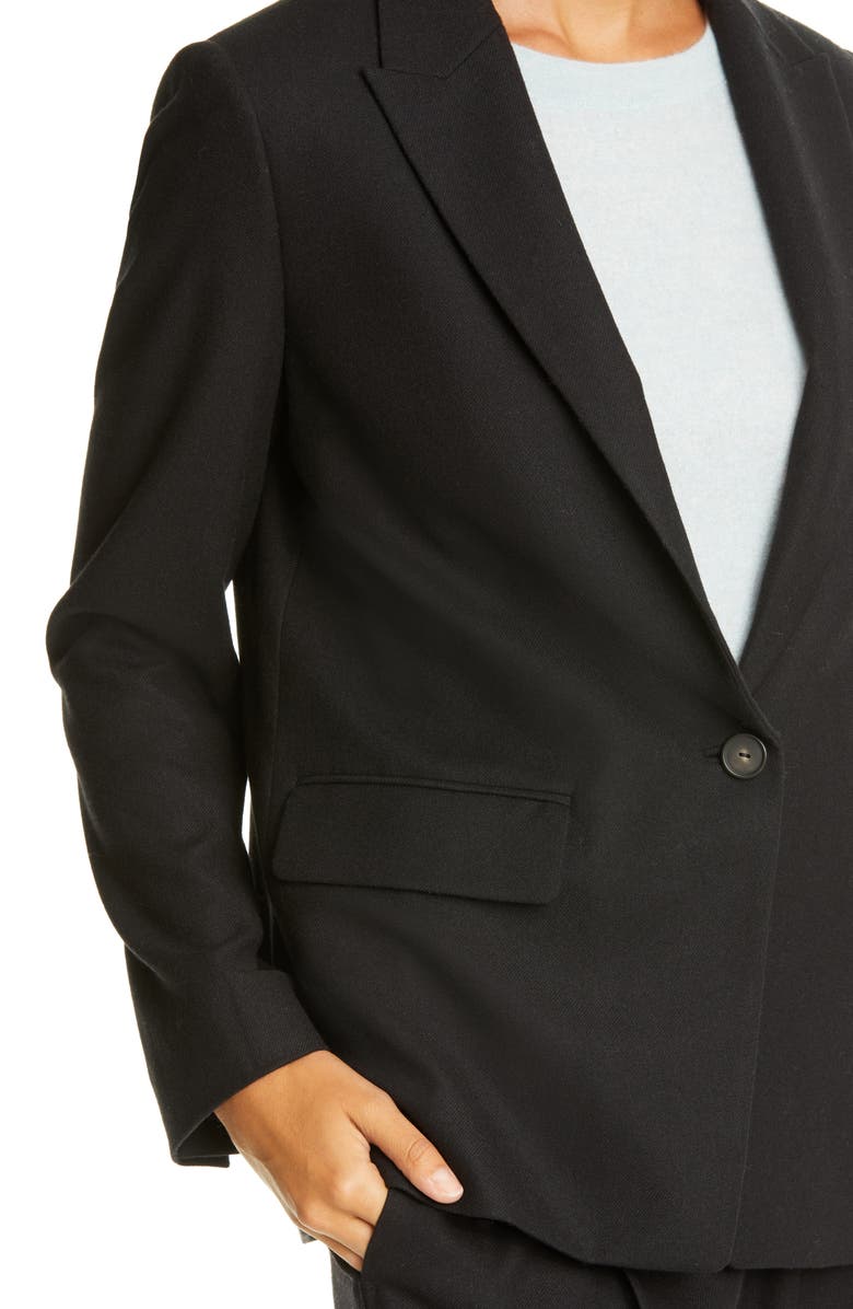 Vince Boyfriend Flannel Blazer, Alternate, color,