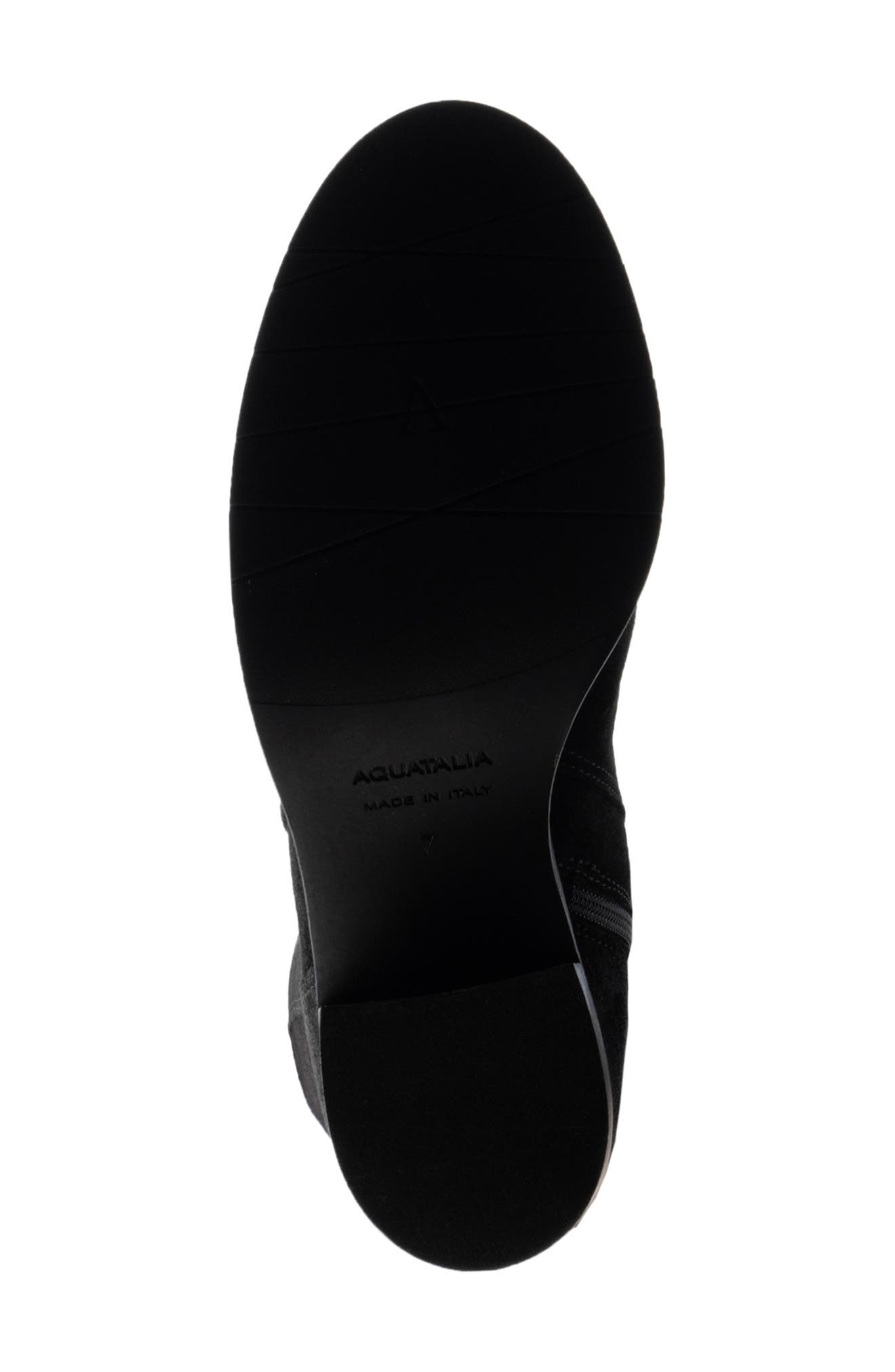 Aquatalia Jasmina Weatherproof Knee High Boot, Alternate, color, Black