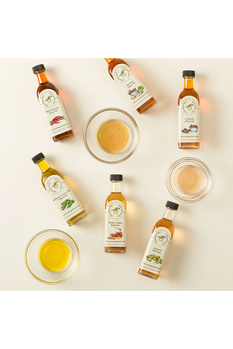 Heat Lover's Olive Oil & Balsamic Gift Set by Saratoga Olive Oil, Alternate, color, Yellow