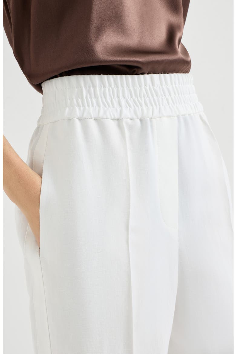 Baggy trousers, Alternate, color, White