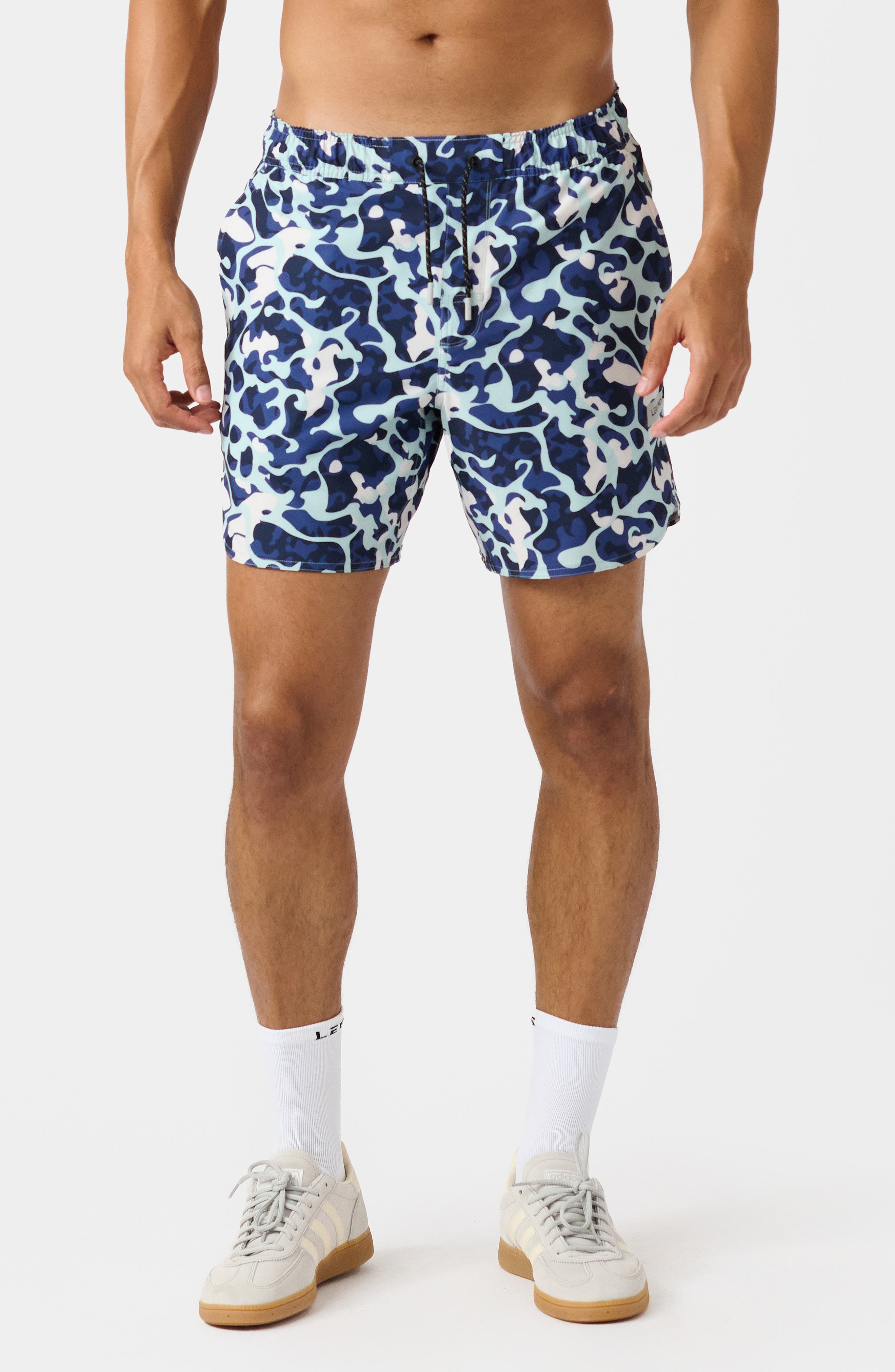 Legends Luka Paisley Shorts In Blue