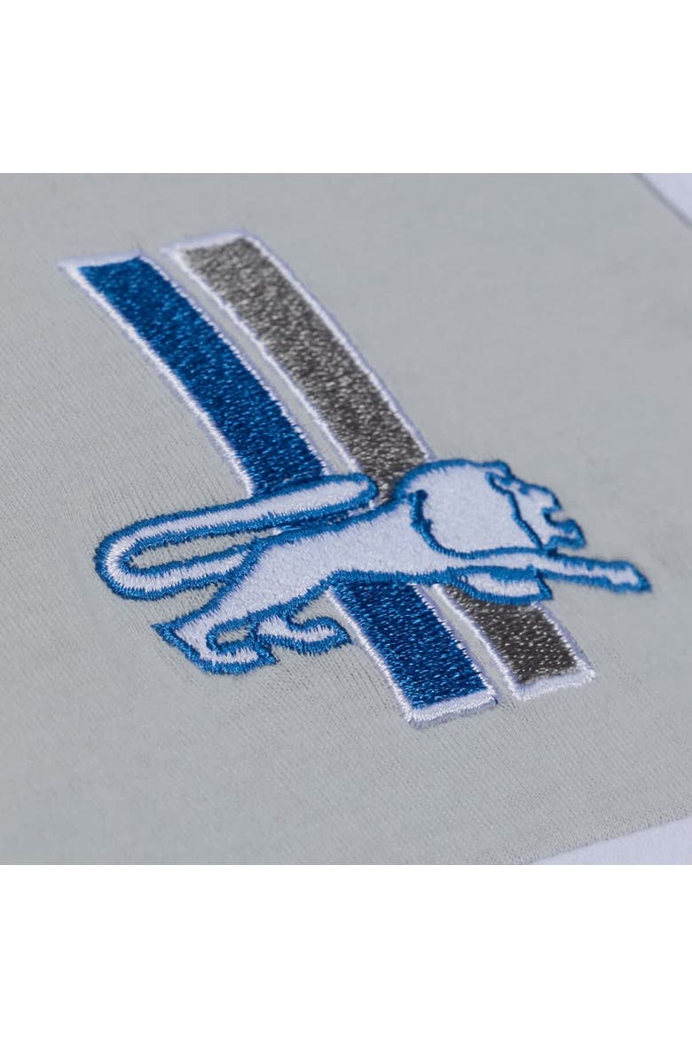 Men's Mitchell & Ness  Blue/Silver Detroit Lions Head Coach Tank Top, Alternate, color, Blue