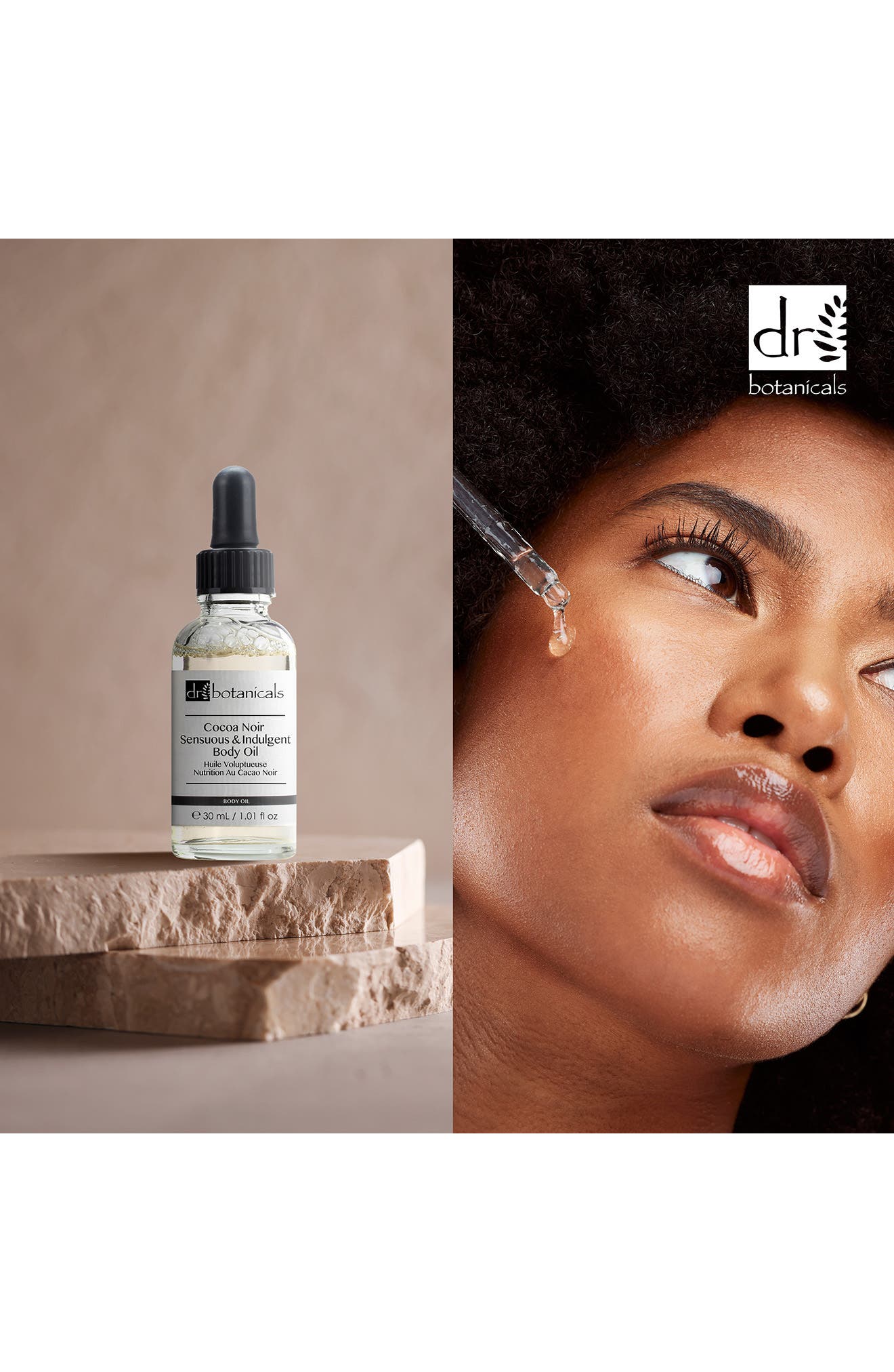 DR BOTANICALS Cocoa Noir Sensuous & Indulgent Body Oil | Nordstromrack
