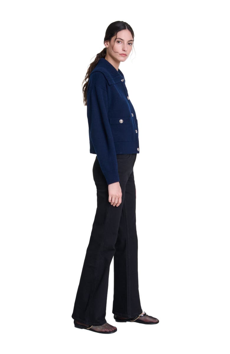 maje Flared jeans, Alternate, color, 