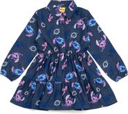 Disney Long Sleeve Chambray Dress