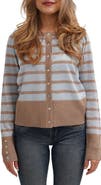 CYRUS Stripe Contrast Cardigan
