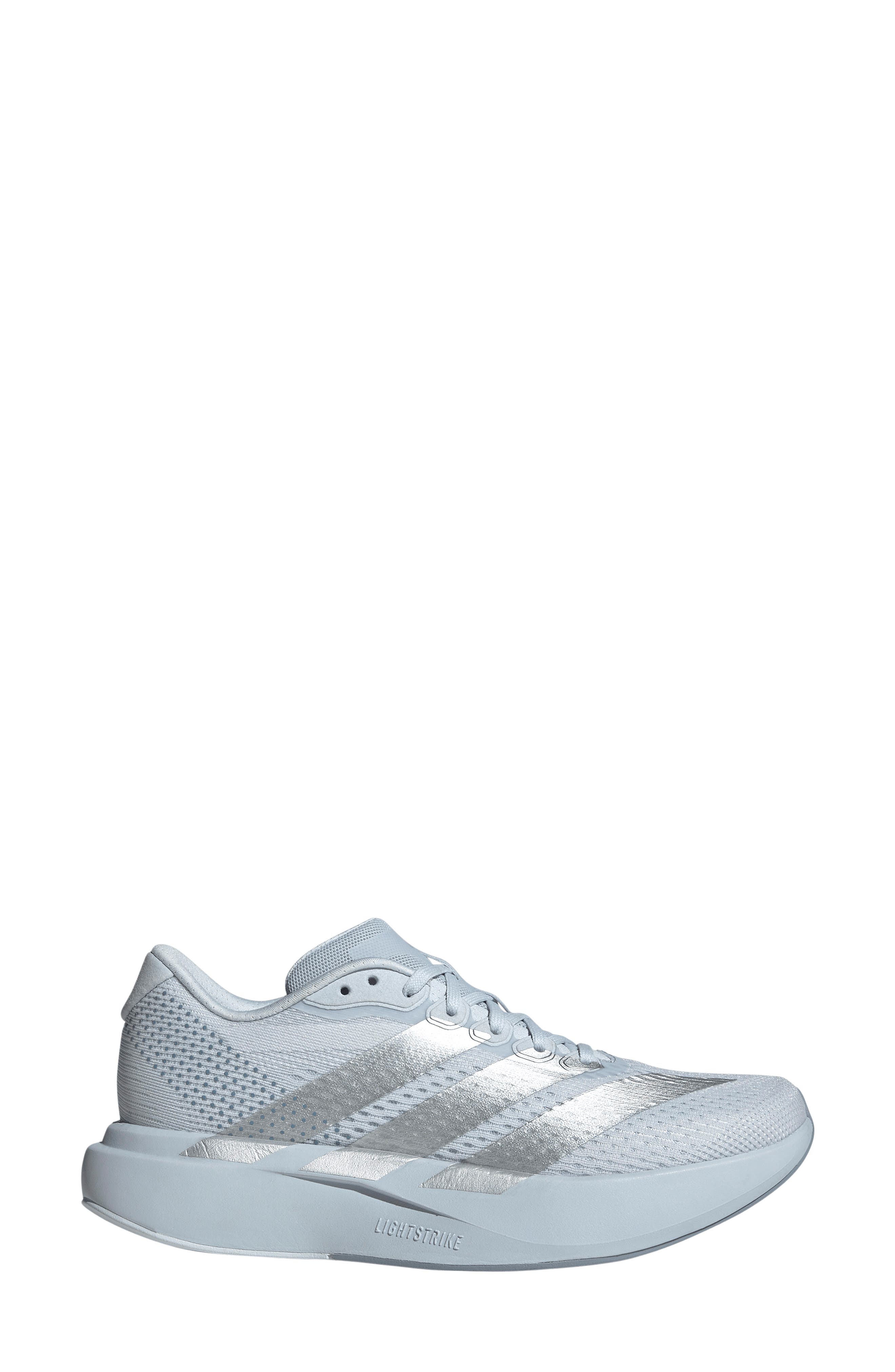 Adizero Pacer Running Sneaker, Alternate, color, HALO BLUE/ SILVER/ BLUE