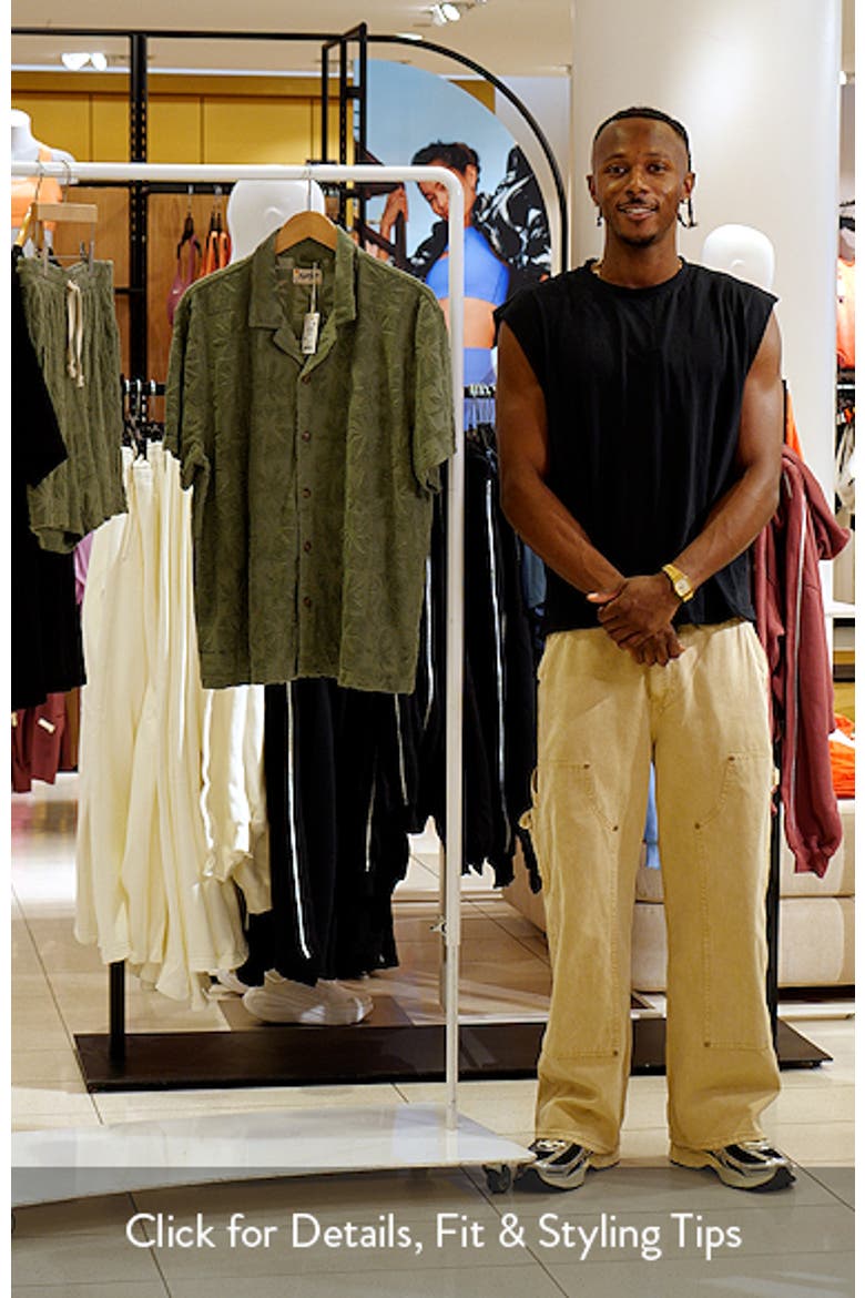 Rico Terry Short Sleeve Button-Up Resort Shirt video
