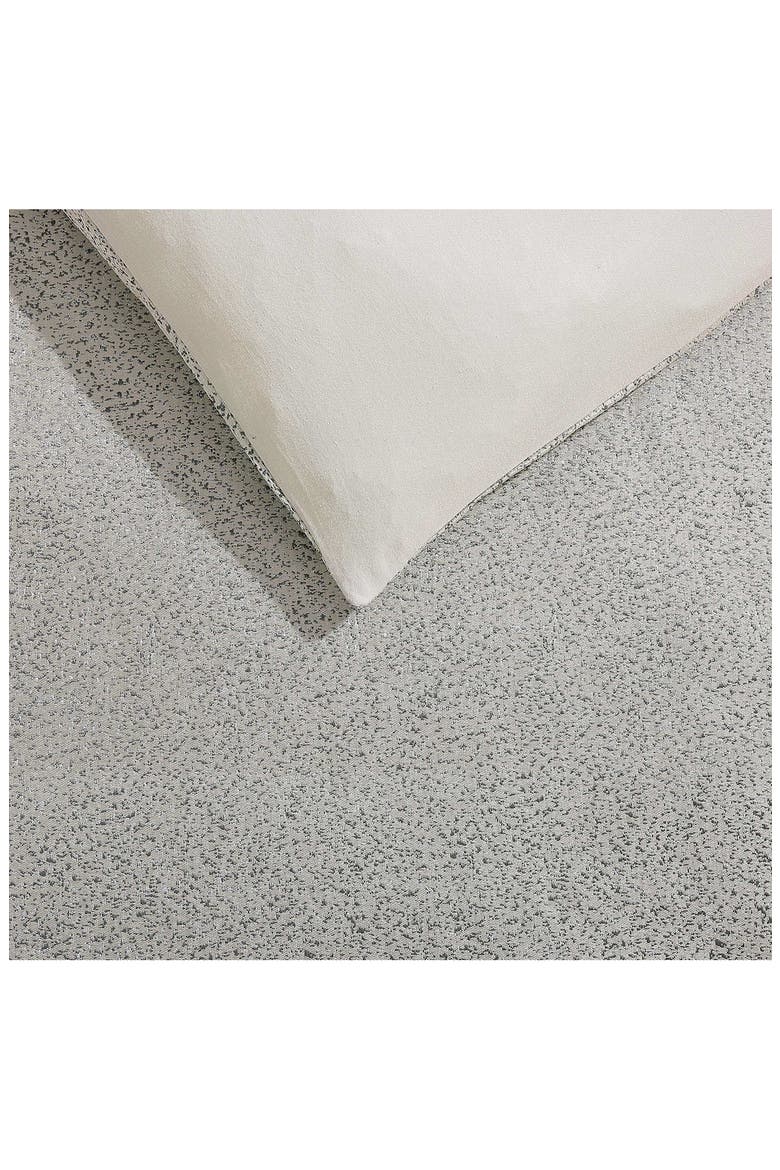 Speckled Stain Weave Duvet Set, Alternate, color, TAUPE