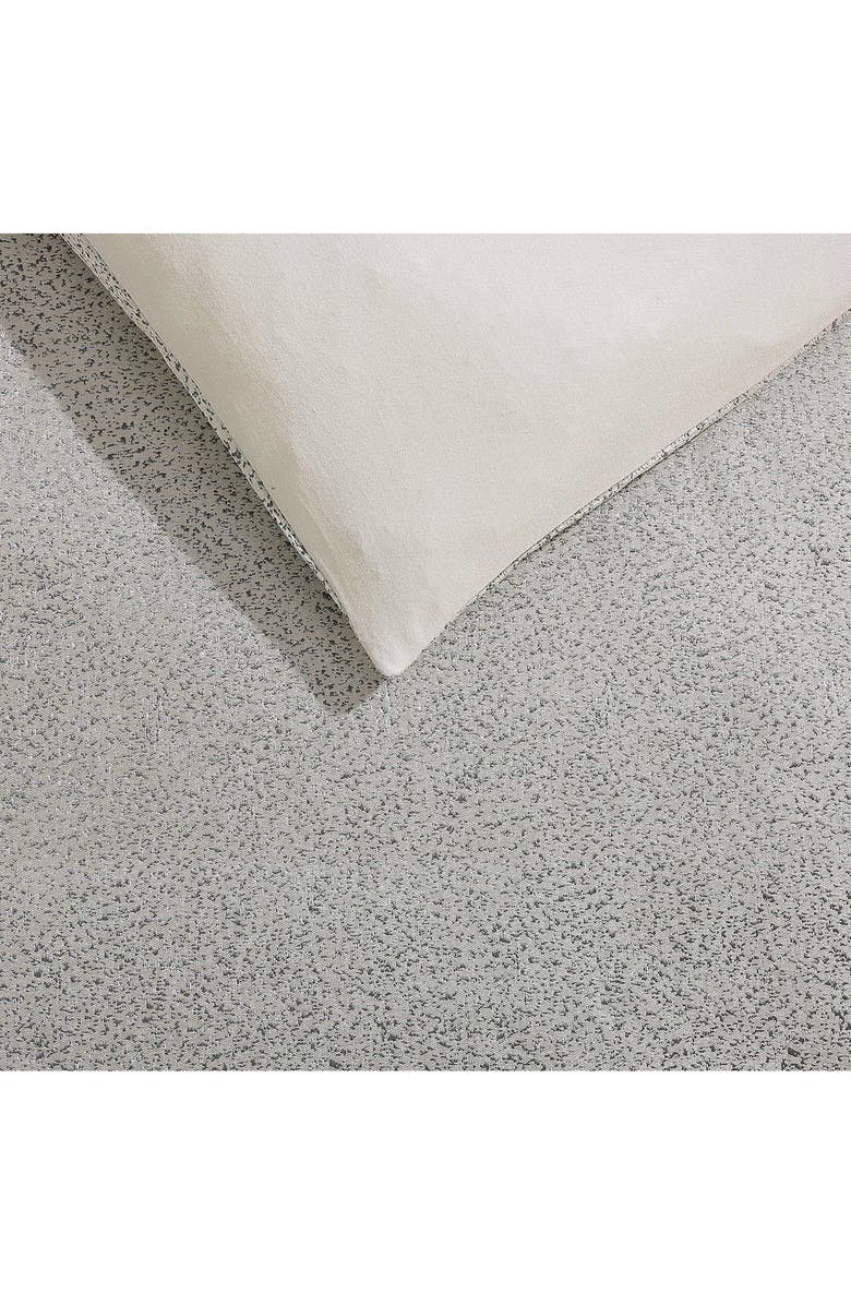 Vera Wang Speckled Stain Weave Duvet Set, Alternate, color, Taupe