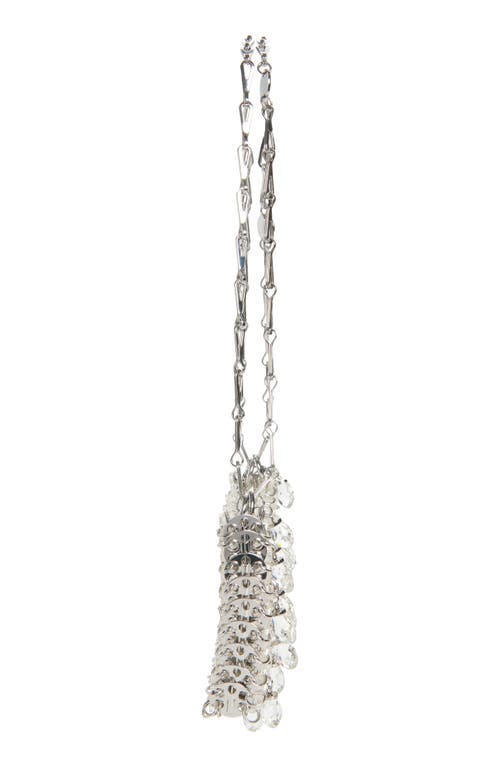 Rabanne Nano 1969 Crystal Embellished Clear Bag
