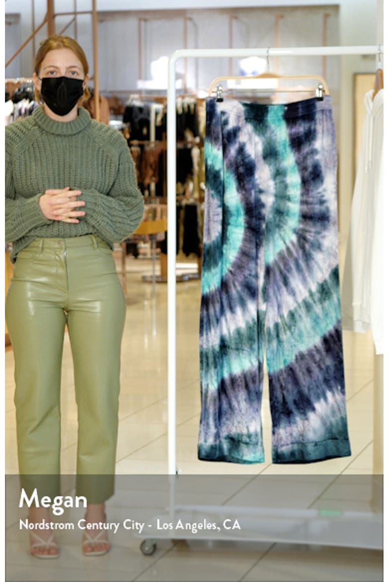 Studios Pexto Tie Dye Oversize Velour Joggers video