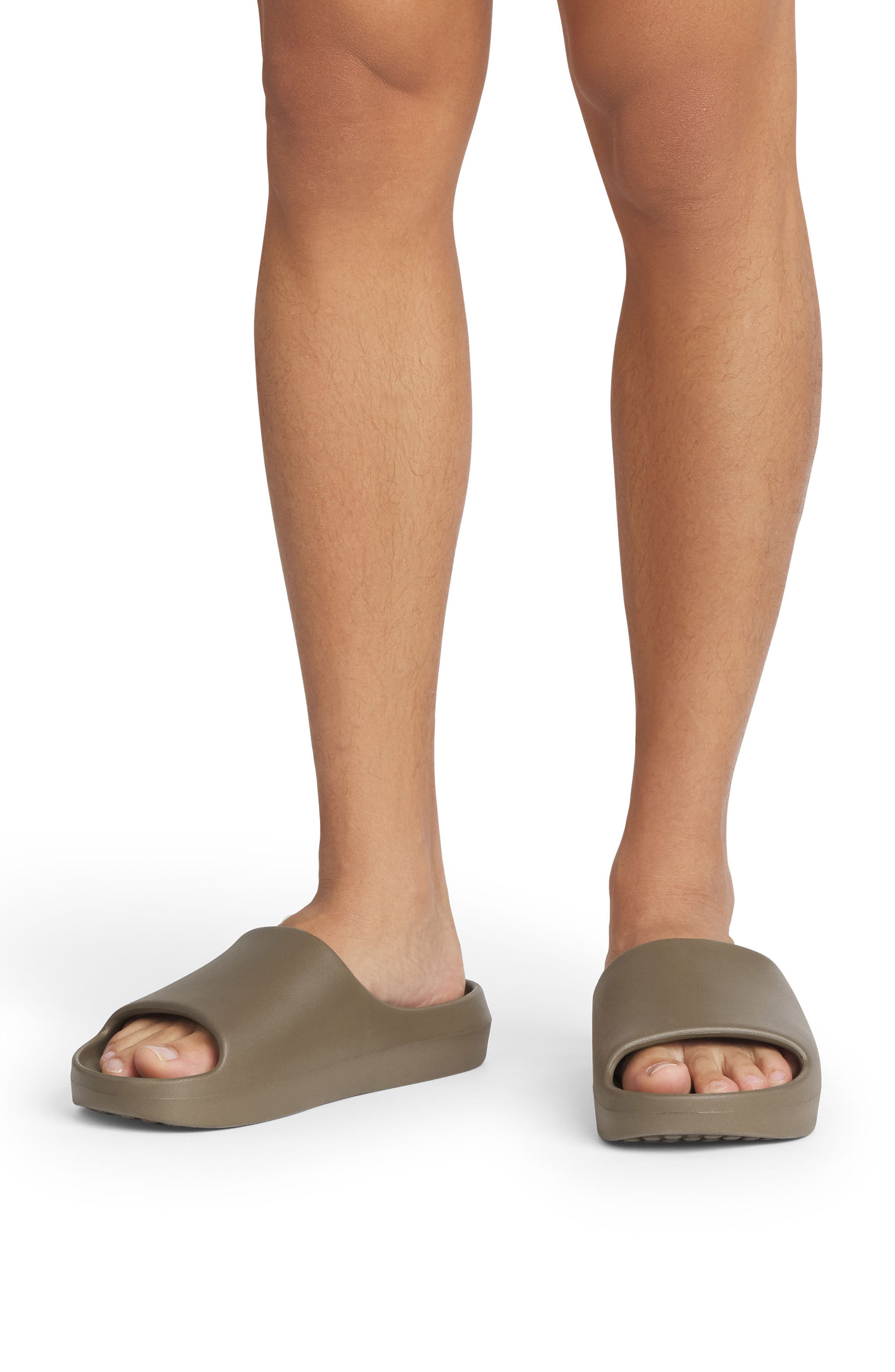 Bombas Friday Slide Sandal, Alternate, color, Mushroom Grey