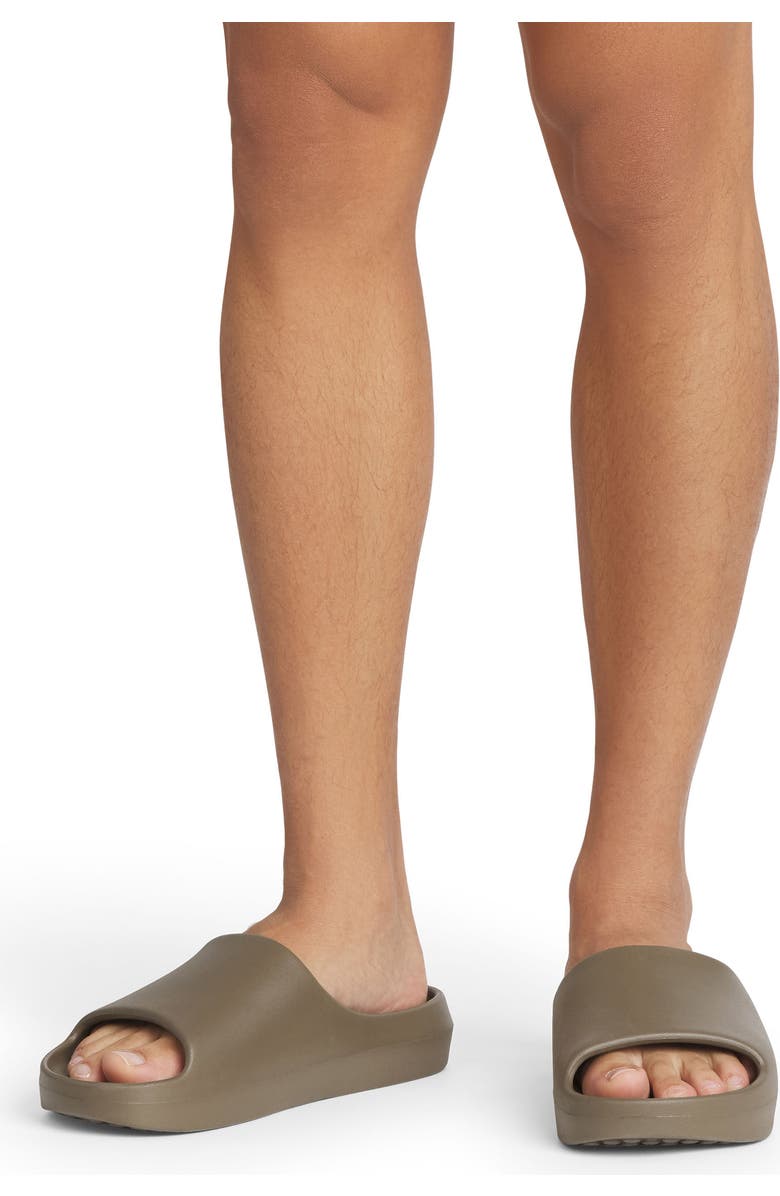 Bombas Friday Slide Sandal, Alternate, color, Mushroom Grey