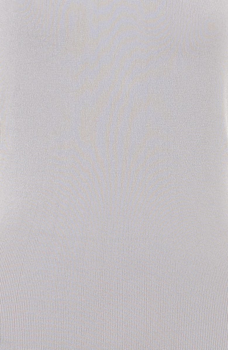 HOUSE OF CB Nova Halter Open Back Mermaid Gown, Alternate, color, Silver Grey