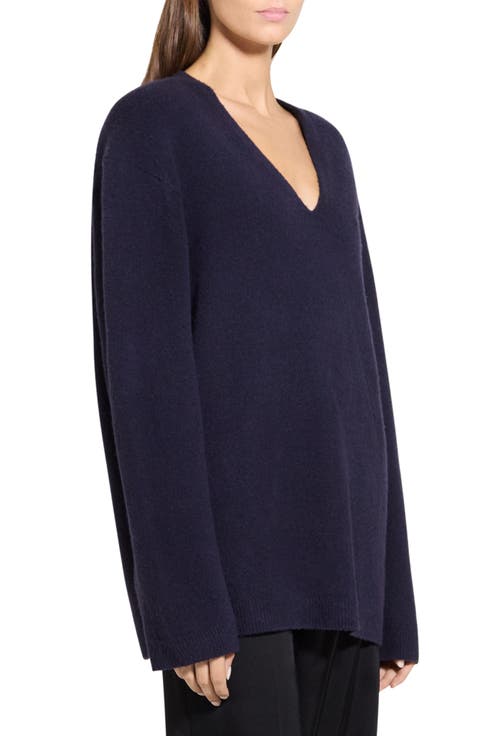 Astor Wool Blend V-Neck Sweater