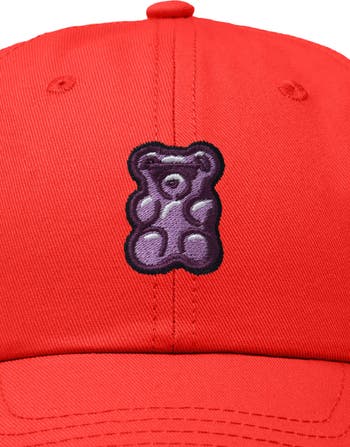 Purple Gummy Embroidered Cap