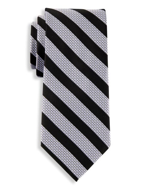 Big & Tall Textured Stripe Tie V2