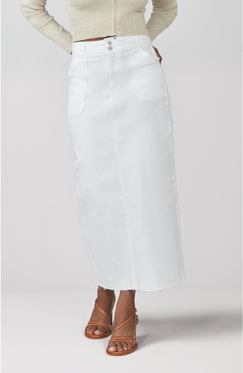 Lola Jeans Madlyn High Rise Maxi Skirt, Main, color,