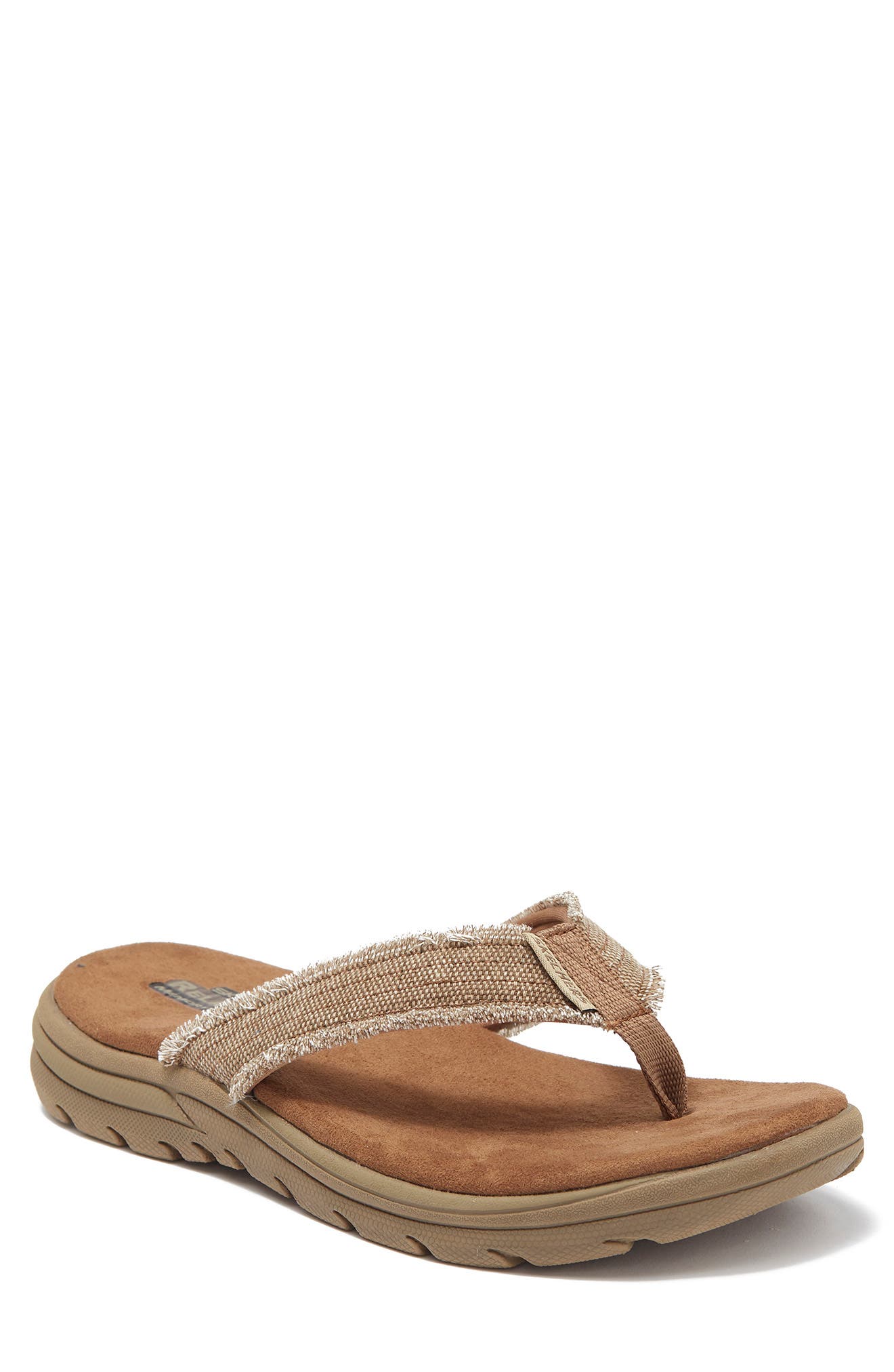 Supreme Bosnia Flip Flop Sandal, Main, color, TAN-TAN