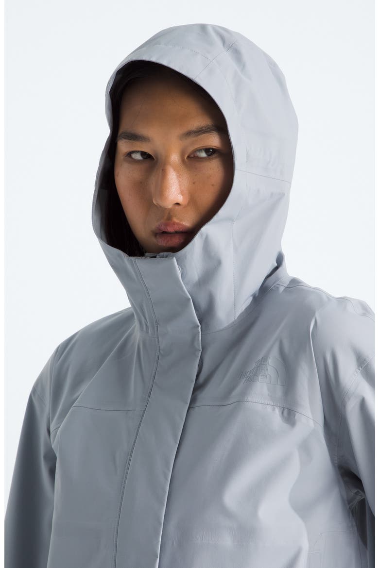 Voyage Rain DRYVENT™ 3L Hooded Jacket, Alternate, color, FROST GREY
