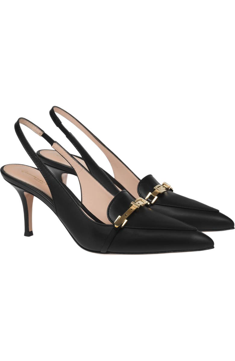 Gianvito Rossi Carrey Sling 70, Alternate, color,