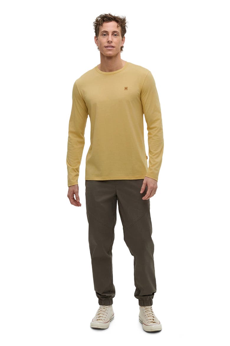 Baker Longsleeve, Main, color, Dusk Yellow Heather
