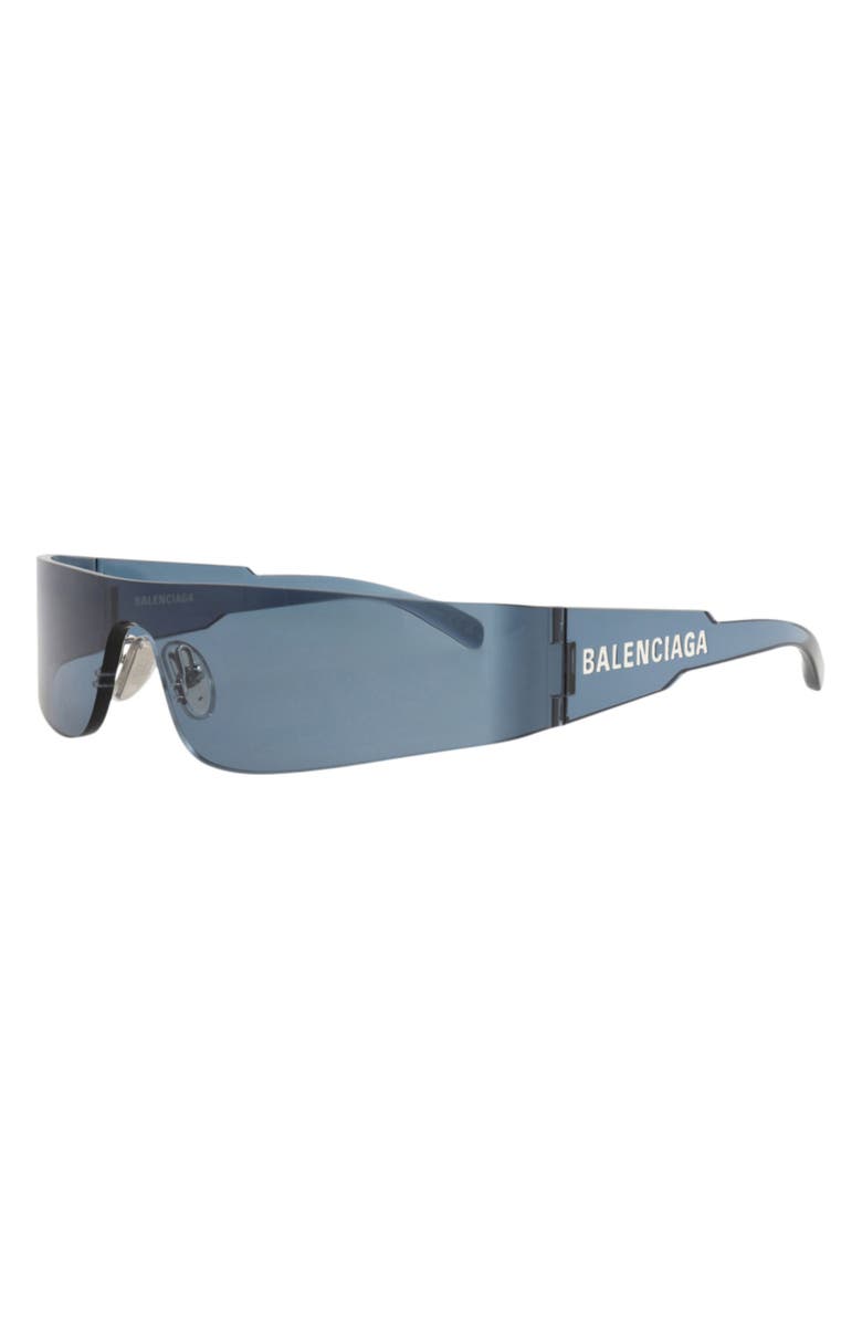 Balenciaga Sunglasses, Alternate, color, Blue Blue Blue