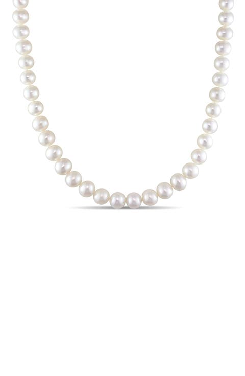 Cultured Pearl Necklace, 7–7.5mm