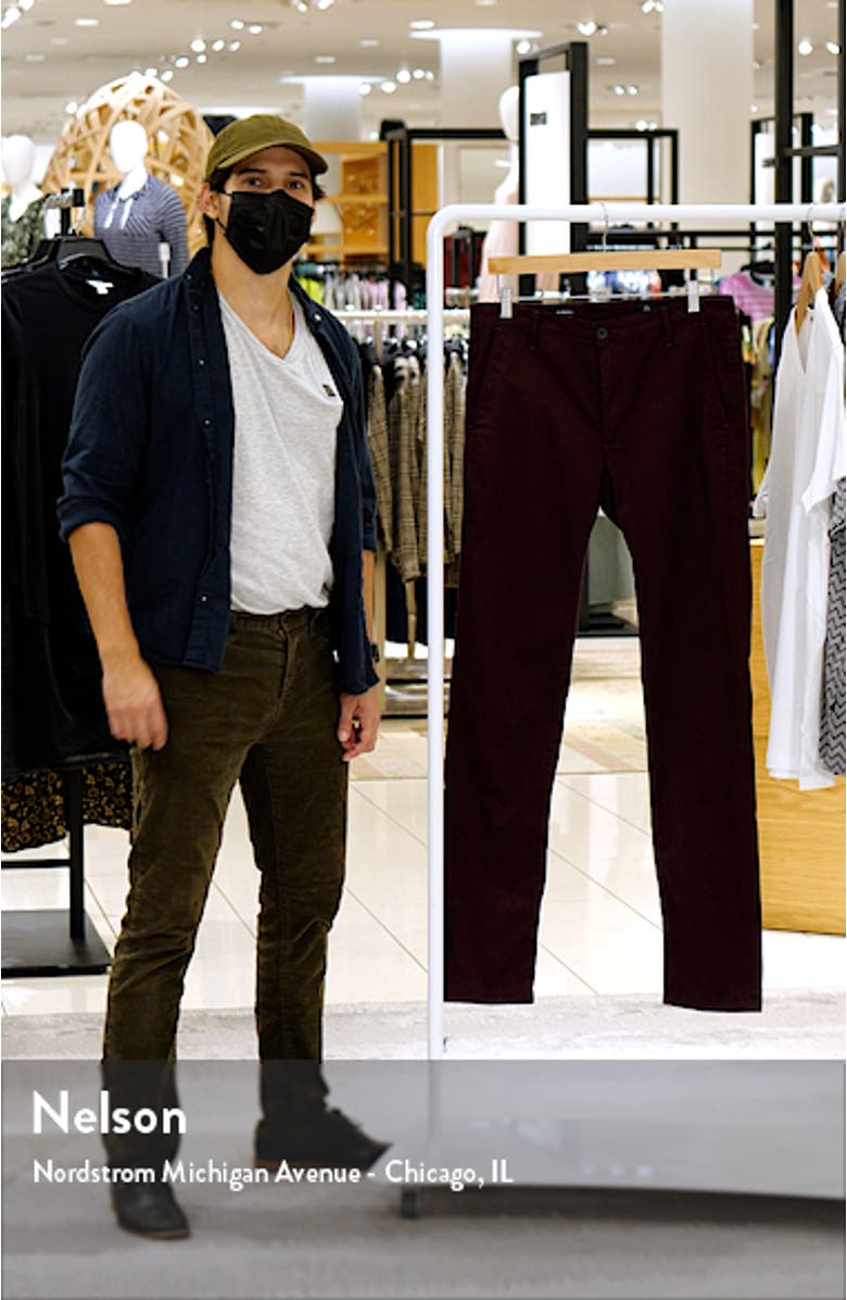 Marshall Slim Fit Plaid Chinos, sales video thumbnail