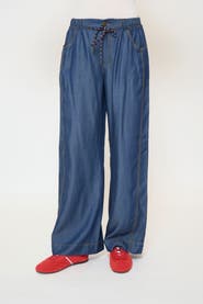 Central Park West Quinn Tencel Drawstring Pants