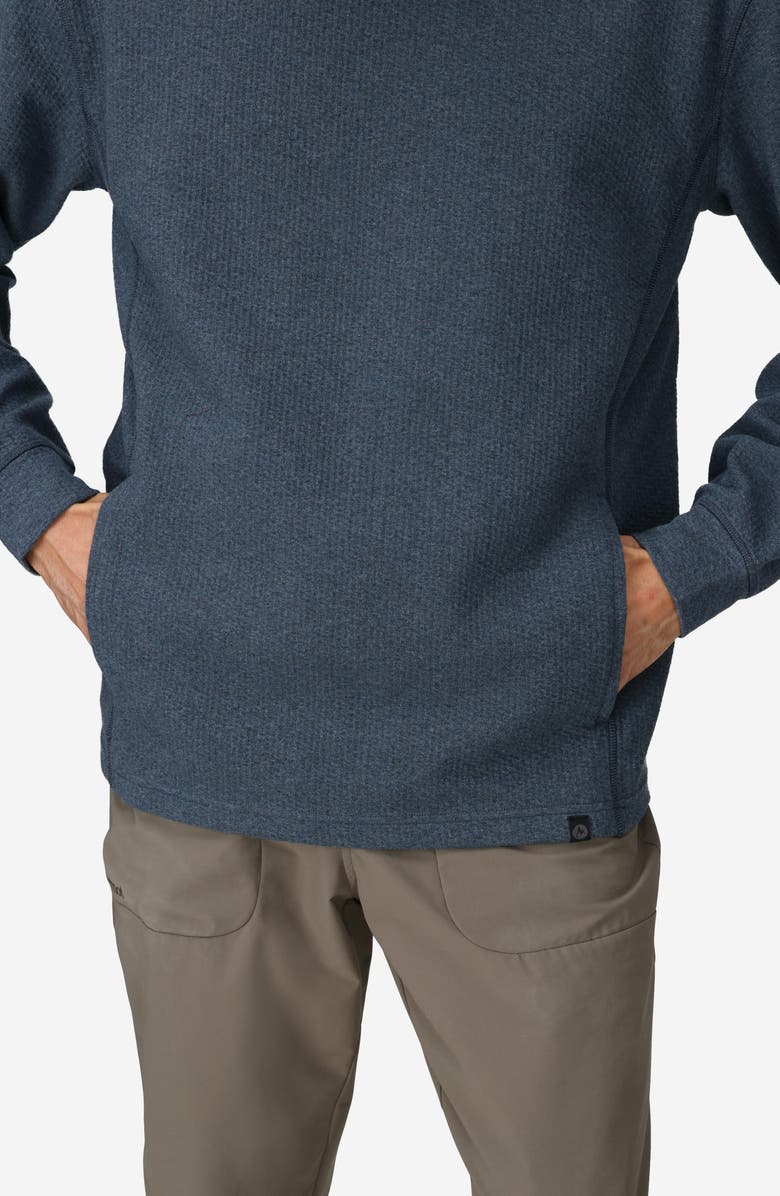 Marmot Ridge Tech Hoodie, Alternate, color, Thunderhead Heather