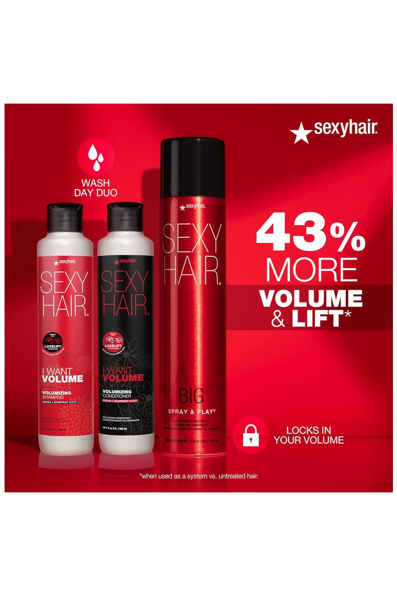 BIG SEXY HAIR Spray & Play Volumizing Hairspray, Alternate, color, NO COLOR