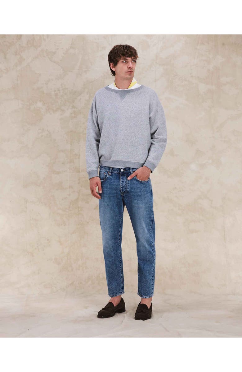 Fortela 965 John Japan Selvedge 5-Pocket Slim-Fit Denim Pants, Alternate, color, Stone Wash