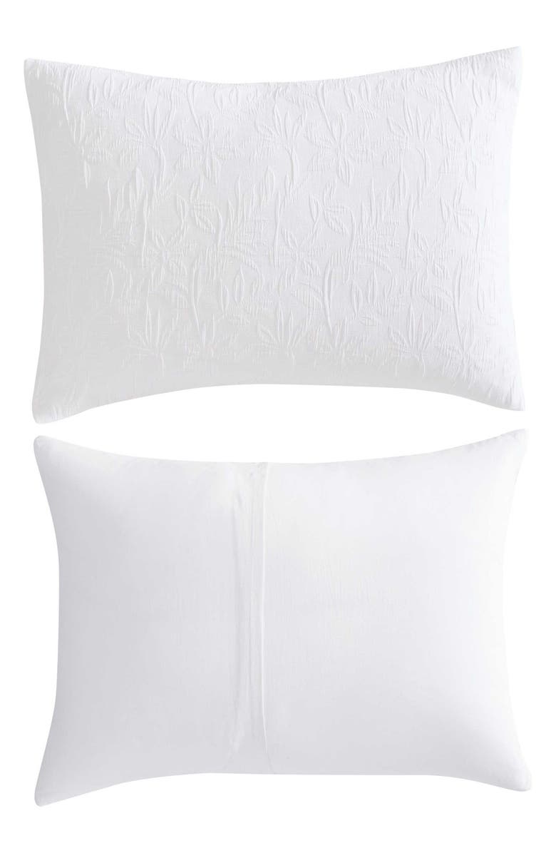 Nautica Seaside Floral Twin Comforter & Sham Set, Alternate, color, White