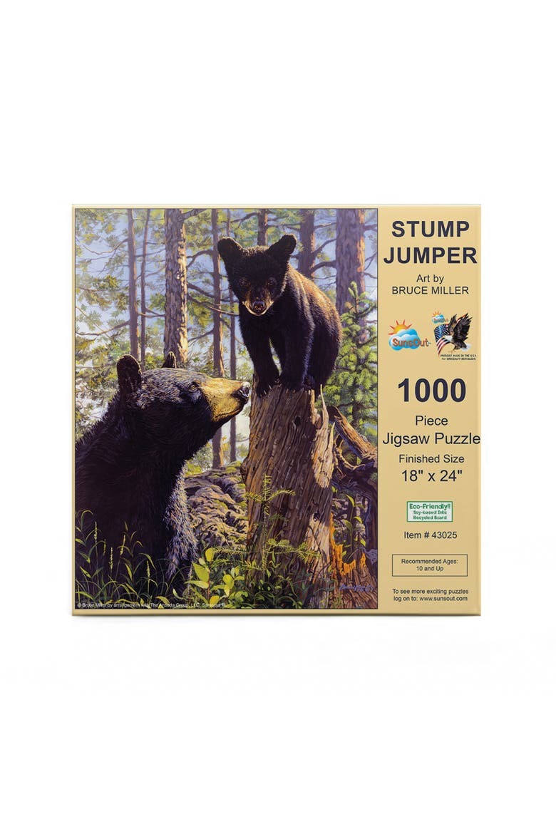 Stump Jumper 500 piece Jigsaw Puzzle for Adults, Alternate, color, Multicolor