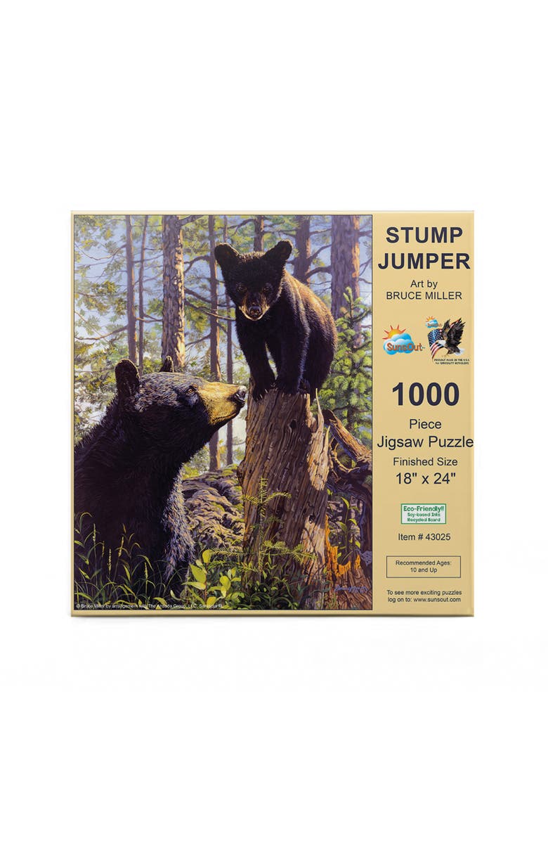 Sunsout Stump Jumper 500 piece Jigsaw Puzzle for Adults, Alternate, color, Multicolor