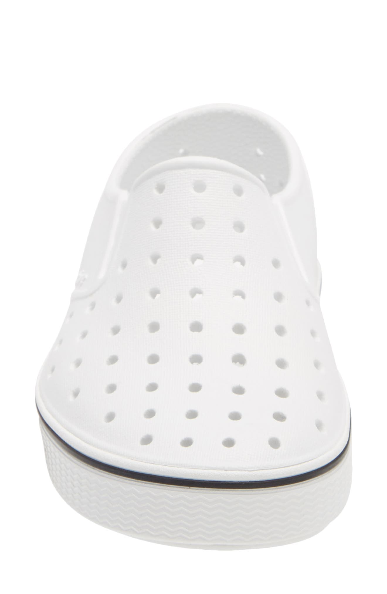 Native Shoes Kids' Miles Slip-On Sneaker, Alternate, color, Shell White/ Shell White