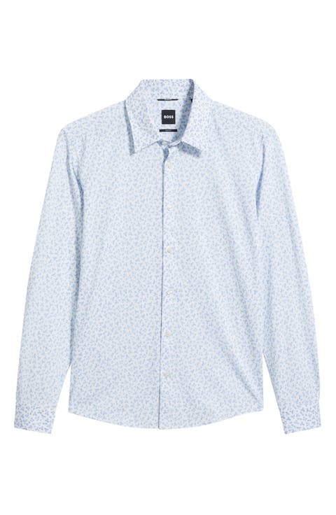 Roan Performance Slim Fit Print Shirt