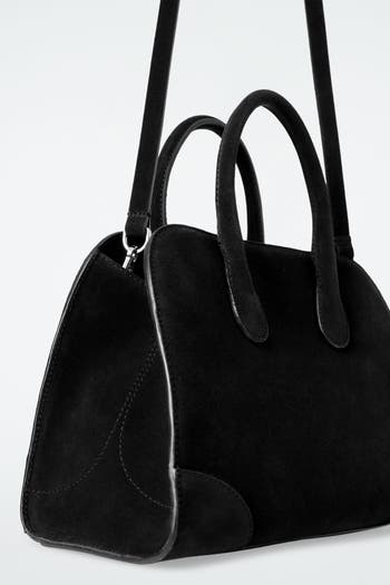 COS Mini Studio Bowling Bag - Suede | Nordstrom