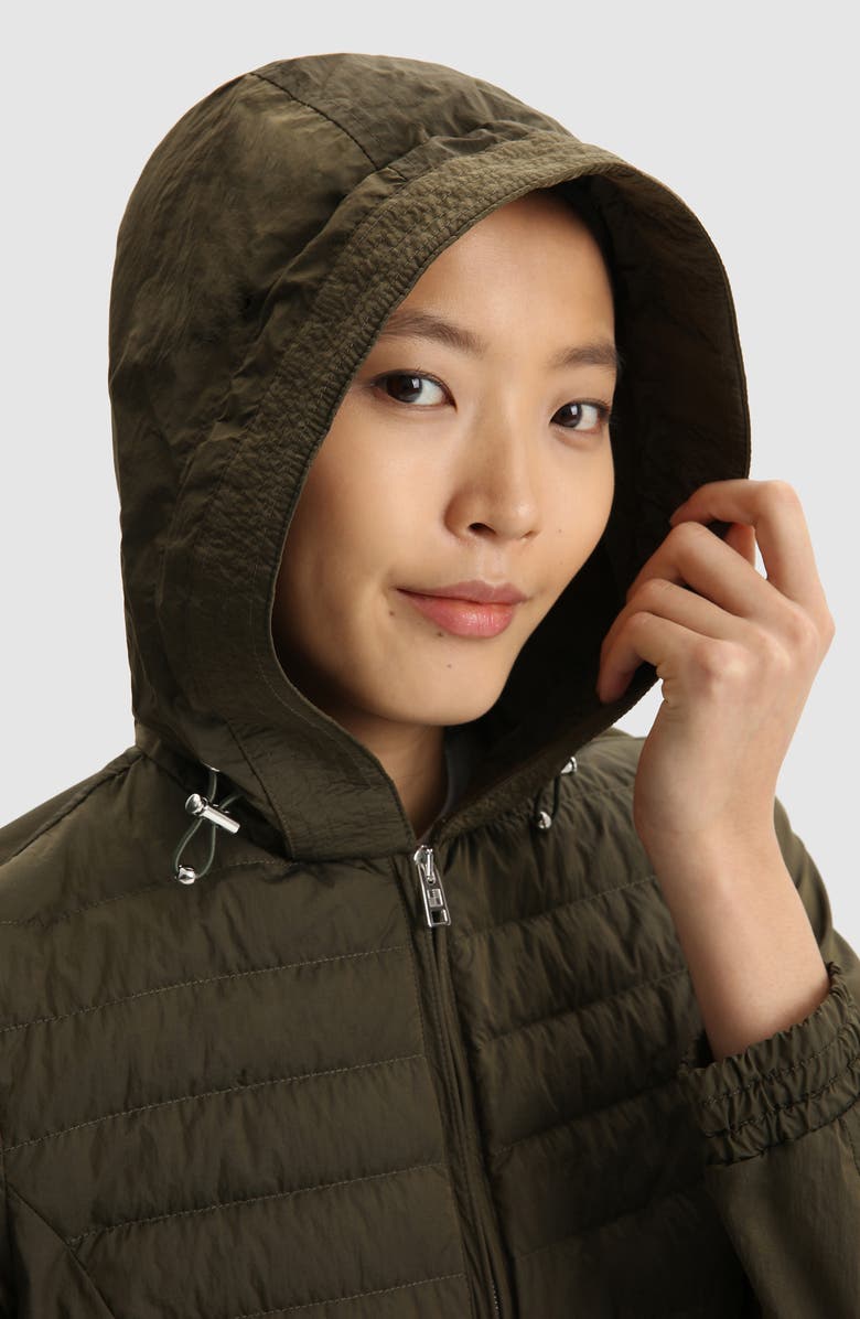 Woolrich Violet Water Repellent Down Parka, Alternate, color, 