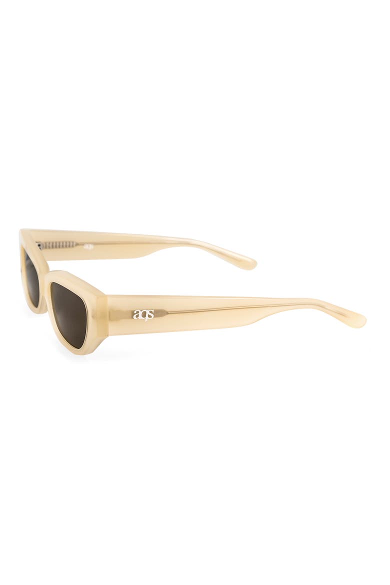 Lucia 55mm Polarized Cat Eye Sunglasses, Alternate, color, HONEY