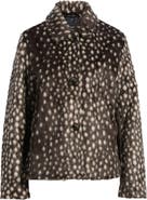 Bernardo Faux Fur Short Jacket